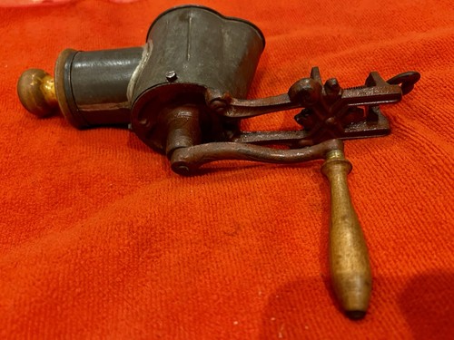 Handbetriebene trommelreibe - handbetriebene,